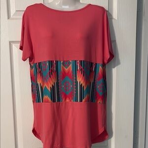 Crazy Train hot pink Graphic Tee Relaxed Fit